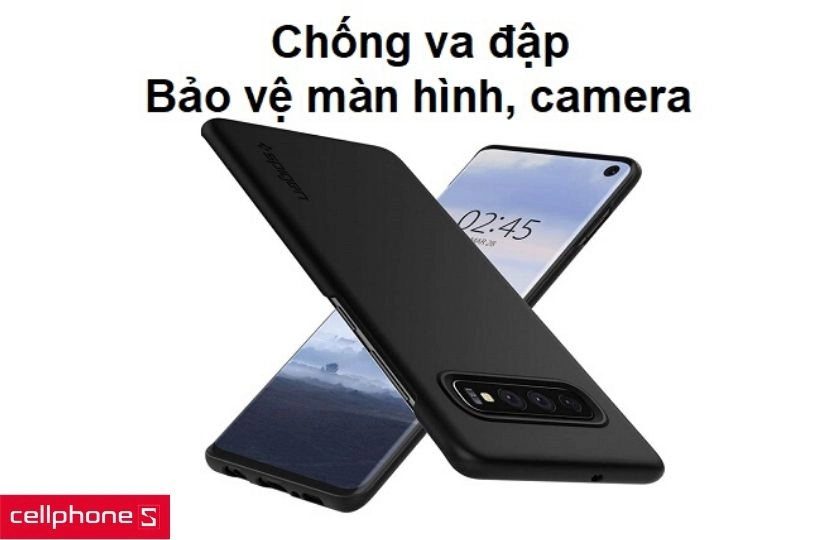 Khả năng chống va đập tốt, có khả năng bảo vệ màn hình và camera