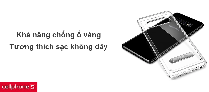 Chống ố vàng hoàn hảo, tương thích sạc không dây và miếng dán bảo vệ