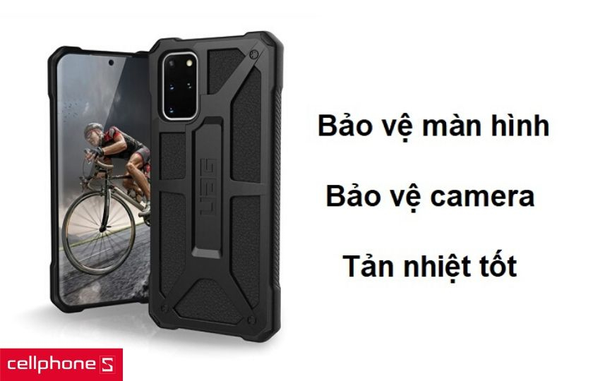 Thiết kế nâng cao bảo vệ màn hình và camera cùng khả năng tản nhiệt tốt