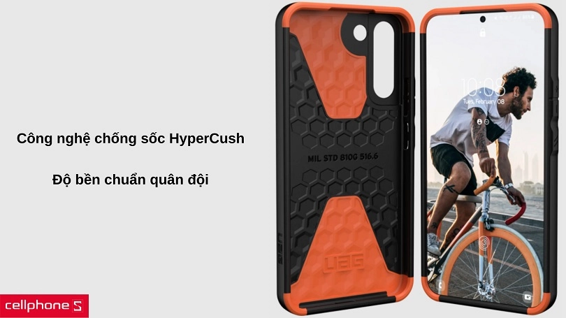 Ốp lưng UAG Civilian chống sốc cho Samsung Galaxy S22 Plus