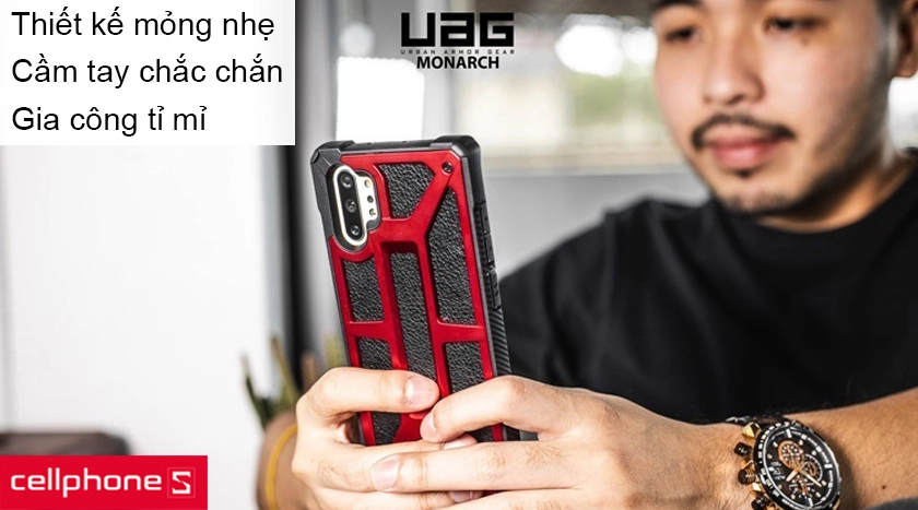 Thiết kế gọn nhẹ, siêu mỏng, mạnh mẽ