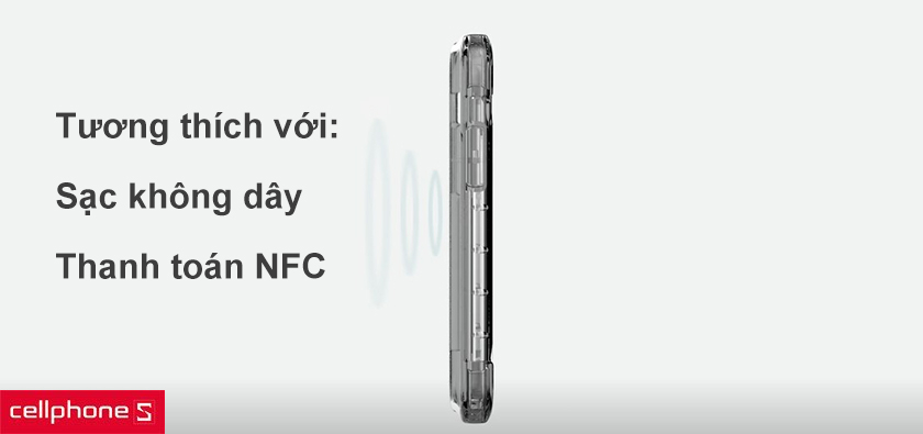 Sạc không dây và thanh toán NFC không cần tháo ốp