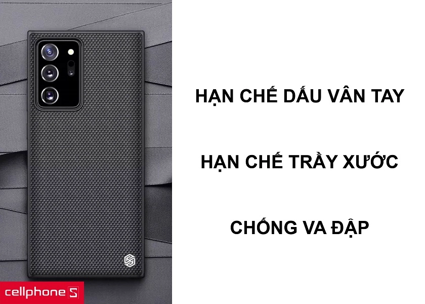 Hạn chế dấu vân tay và trầy xước cùng khả năng chống va đập cho điện thoại