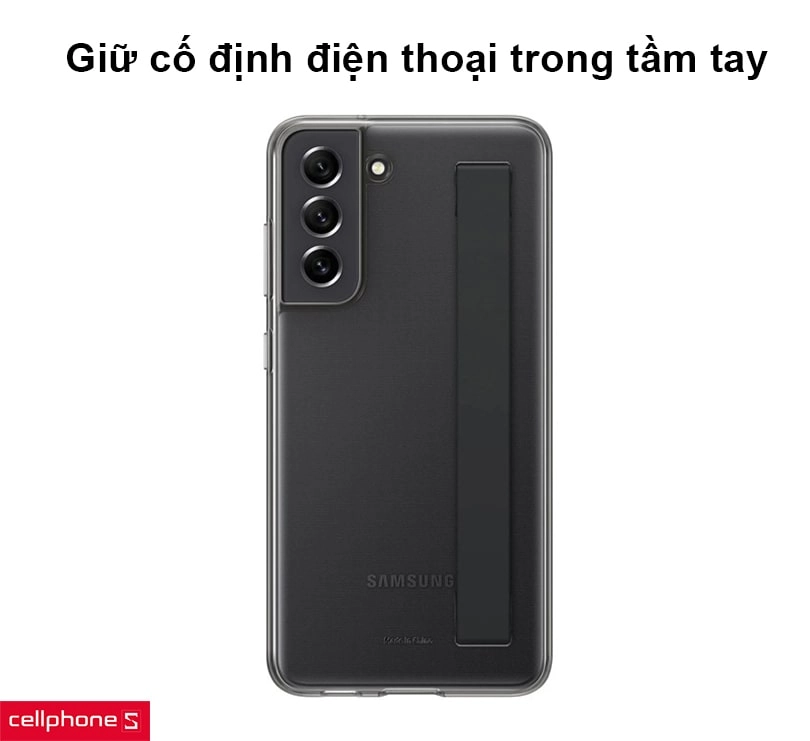 Ốp lưng Samsung Galaxy S21 FE Samsung Clear Strap Cover