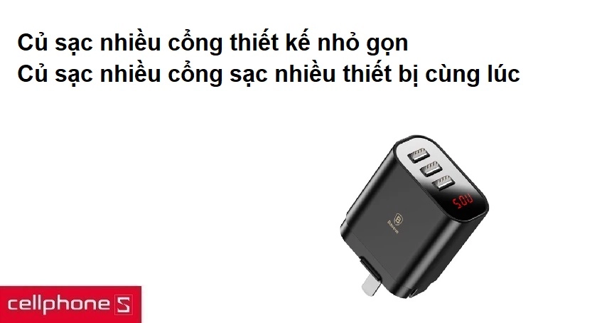 Tại sao nên sử dụng củ sạc nhiều cổng