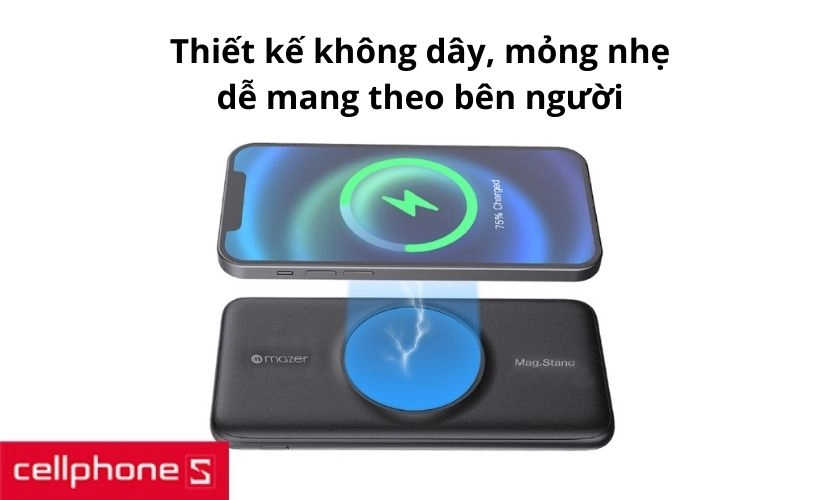 Pin sạc dự phòng Mazer Infinite Boost Magsafe 10000mAh