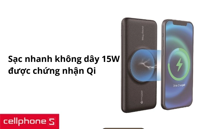 Pin sạc dự phòng Mazer Infinite Boost Magsafe 10000mAh