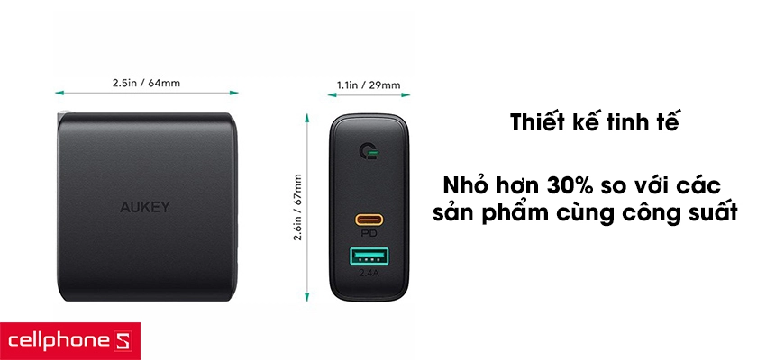 Thiết kế tinh tế, màu đen sang trọng chống trầy xước