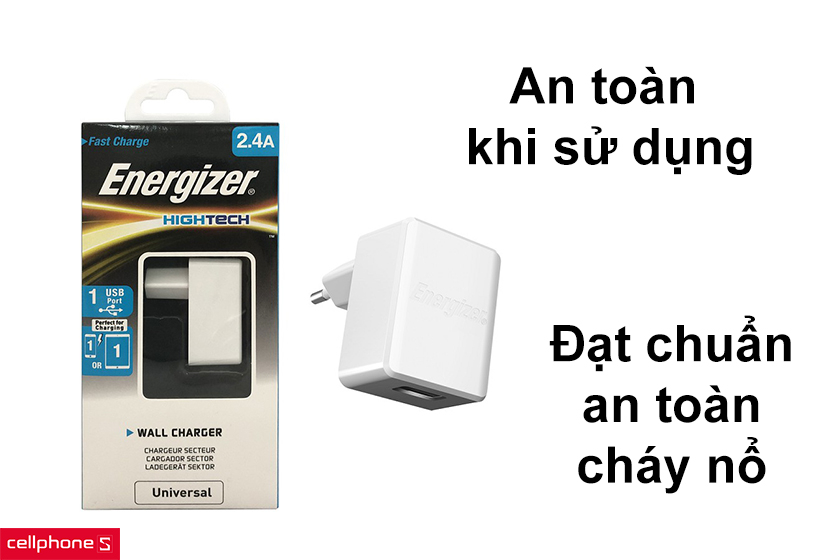 An toàn khi sử dụng, đạt tiêu chuẩn an toàn cháy nổ