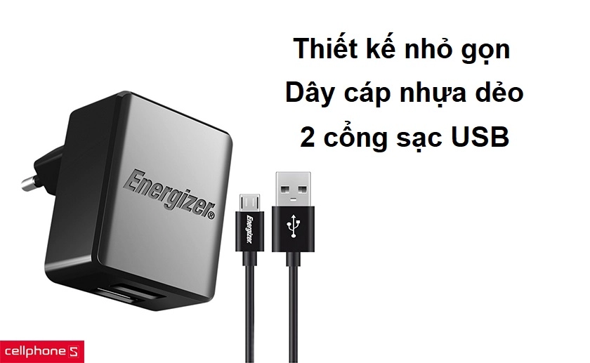 Sạc nhanh đi kèm công nghệ Smart IC, tốc độ truyền tải cực nhanh và ổn định