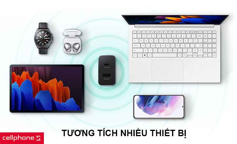 Công nghệ sạc siêu nhanh, tương thích cao