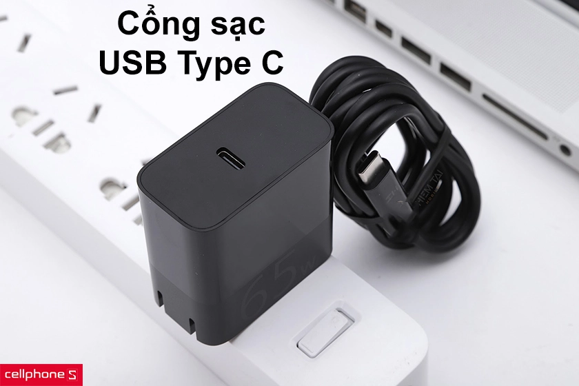 trang bị cổng sạc USB Type C tiện lợi