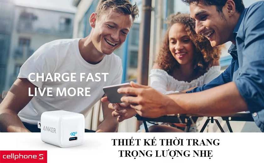 Thiết kế thời trang, trọng lượng nhẹ