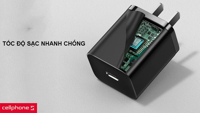 Tốc độ sạc nhanh chóng