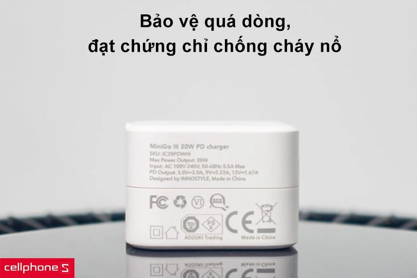 Bảo vệ quá dòng, đạt chứng chỉ chống cháy nổ
