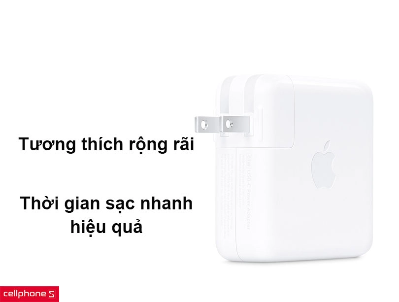 Củ sạc Macbook 61W USB-C (MRW22ZA/A)