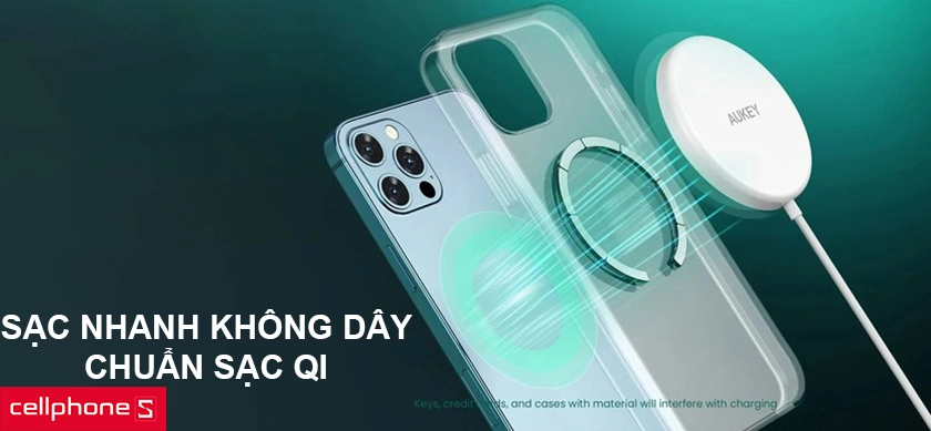 Sạc nhanh không dây tiện lợi, chuẩn sạc Qi