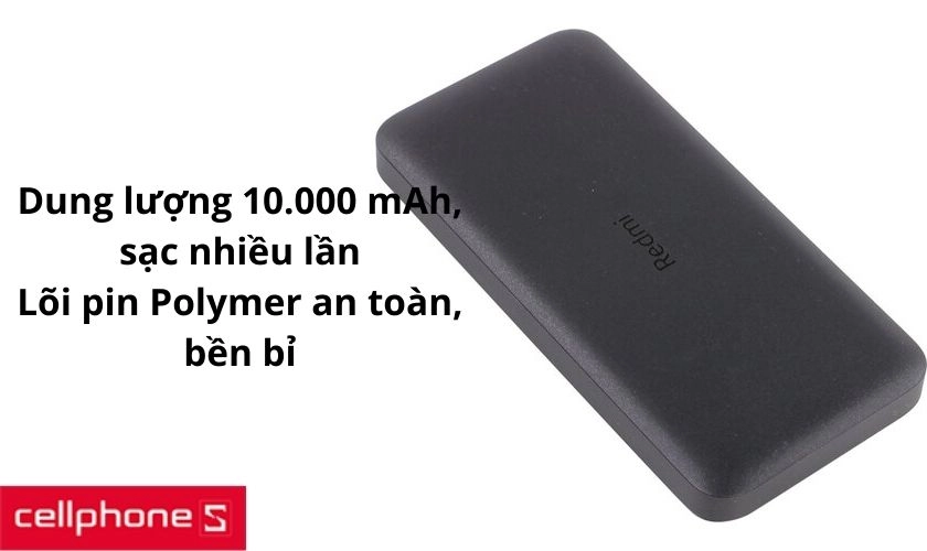 pin sạc dự phòng Xiaomi Redmi VNX4305GL 10000mAh