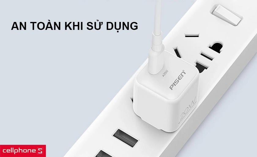 Rút ngắn thời gian sạc với công suất 20W