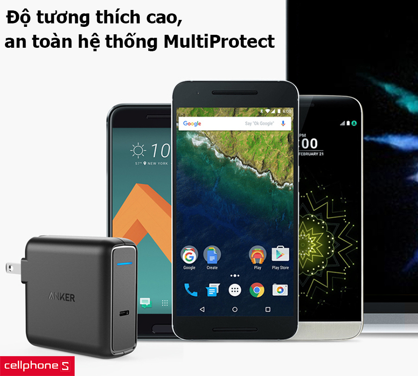 Độ tương thích cao, an toàn với hệ thống MultiProtect