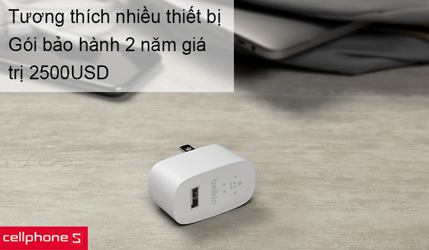 Tương thích với nhiều thiết bị, an toàn khi sử dụng với gói bảo hành 2 năm giá trị đến 2500 USD