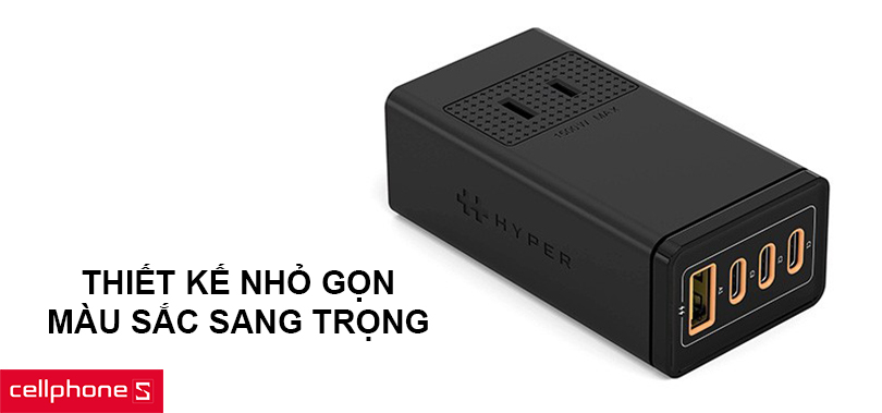 Thiết kế độc đáo, gọn gàng để cắm trên tường