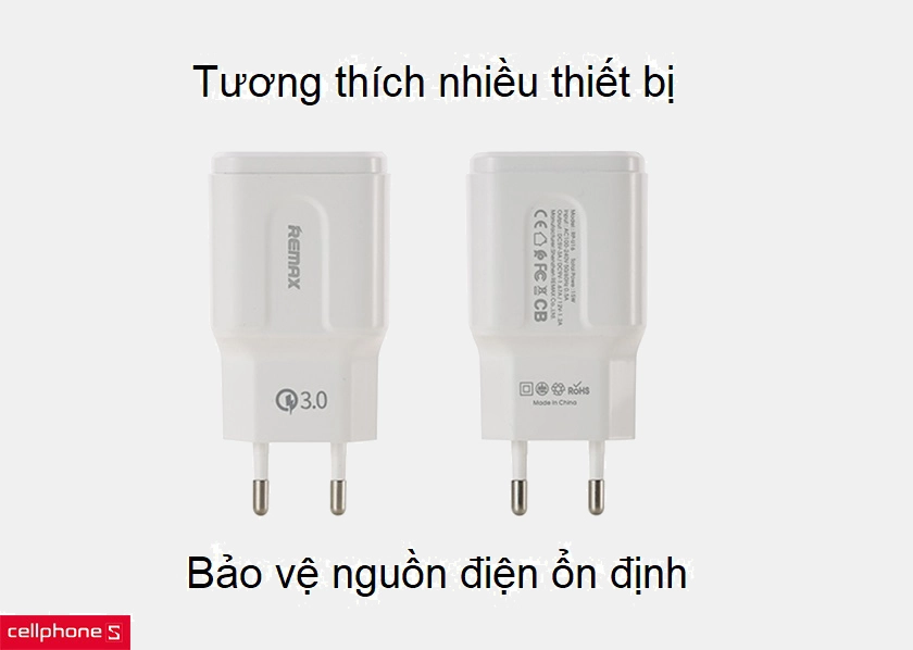 Tương thích với hầu hết các thiết bị hiện nay và bảo vệ thiết bị hiệu quả