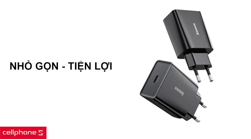 Củ sạc nhanh Baseus Speed Mini 20W 1 cổng