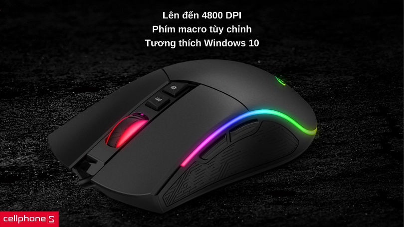 Chuột gaming có dây Havit MS1001S