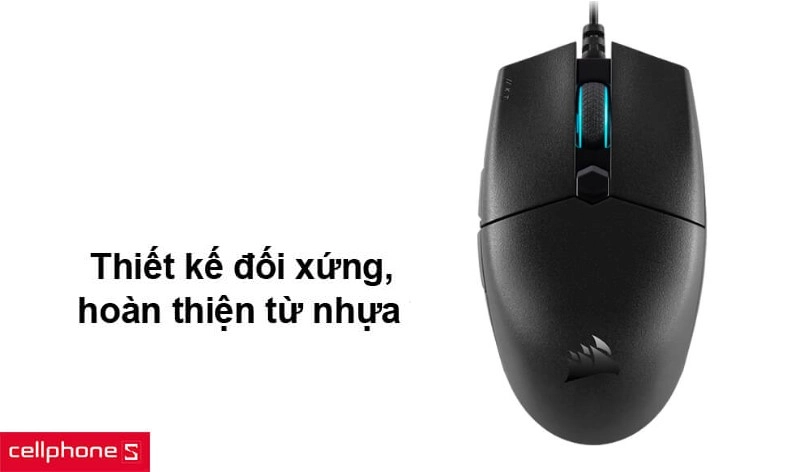 Thiết kế đối xứng, hoàn thiện từ nhựa