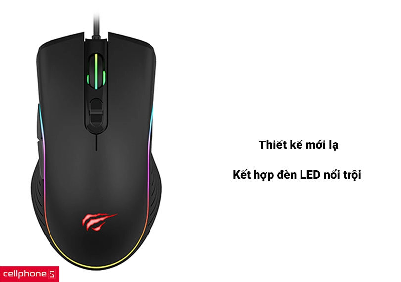 Chuột Gaming Havit MS1006 RGB