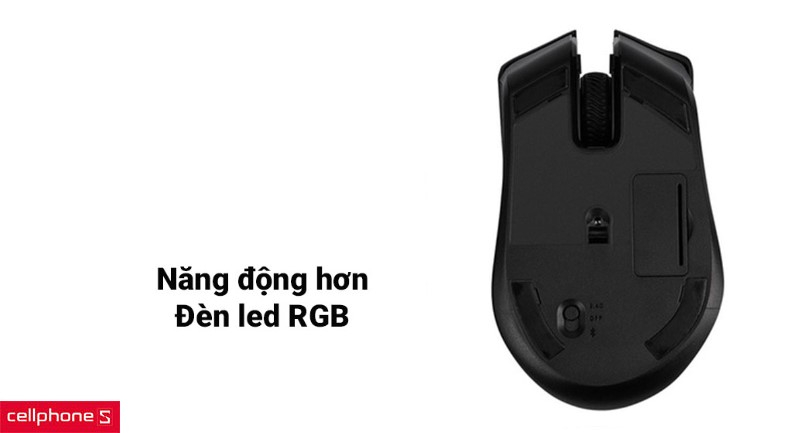 Năng động hơn với ánh đèn led RGB và được cài đặt theo ý muốn với 6 nút bấm tiện lợi