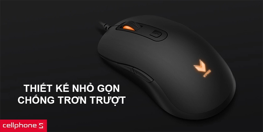 Thiết kế nhỏ gọn, chống trơn trượt