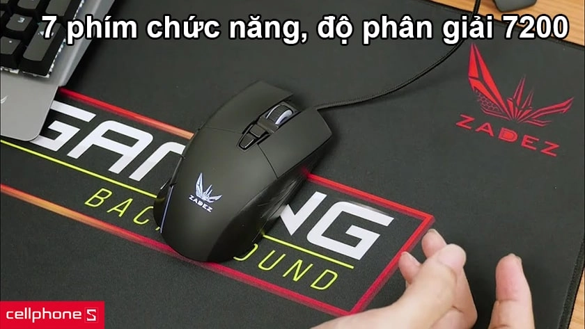 Chuột Gaming ZADEZ G-156M