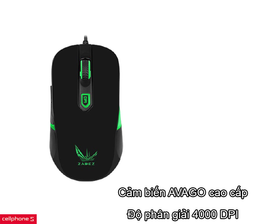 Chuột Gaming ZADEZ GT-613M