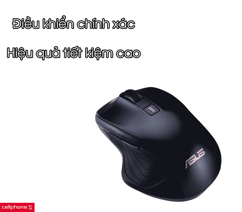 Chuột không dây Asus MW202 Silent