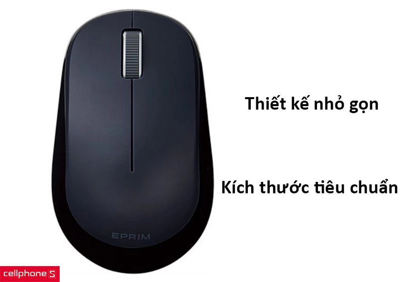 Chuột không dây BlueLED ELECOM M-DY12DBBK