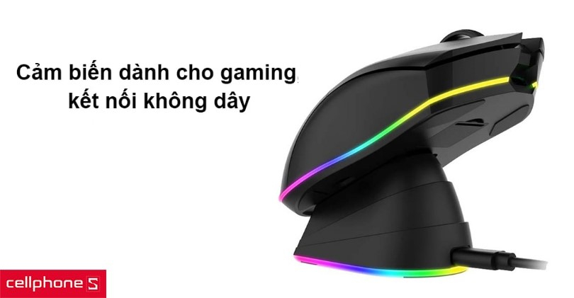 Cảm biến dành cho gaming, kết nối không dây