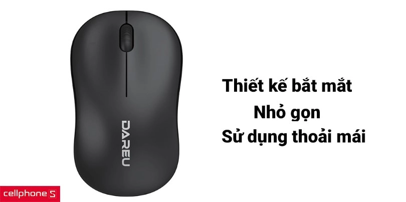 Thiết kế bắt mắt, nhỏ gọn, thuận tiện sử dụng thoải mái