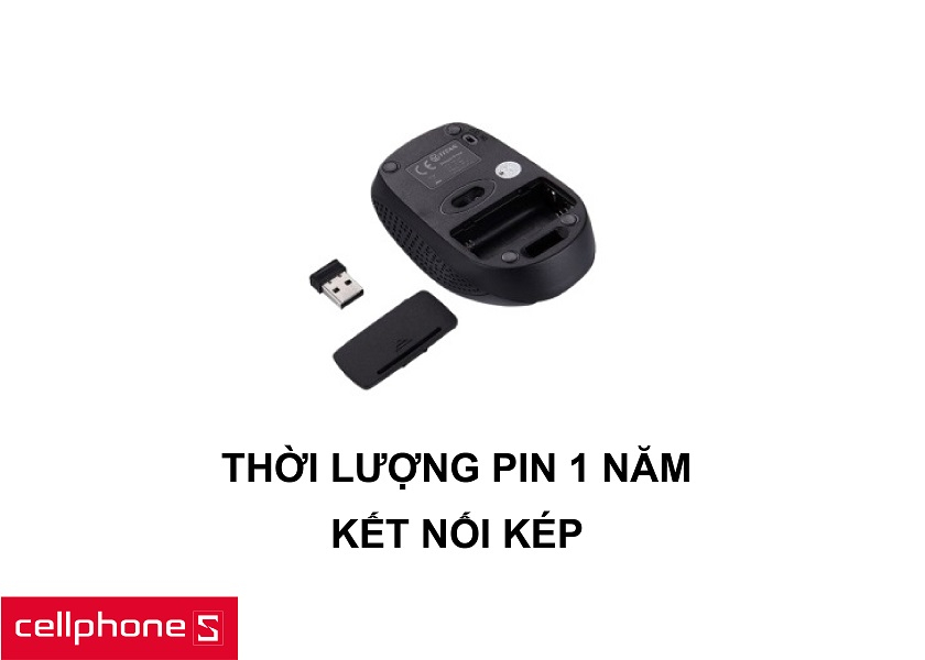 Thời lượng pin 1 năm cùng công nghệ kết nối kép thiết bị