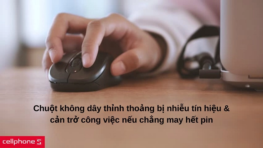 Ưu & nhược điểm của chuột laptop không dây