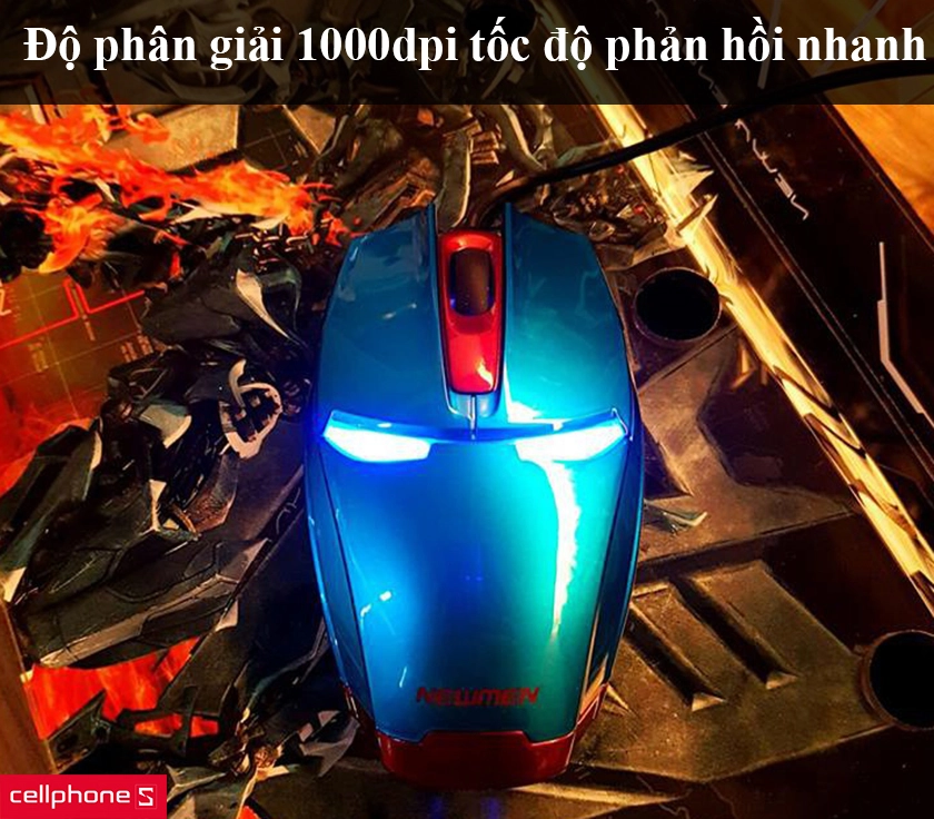 độ phân giải 1000dpi