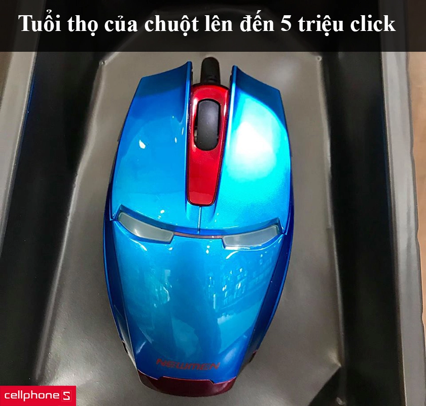 tuổi thọ 5 triệu click