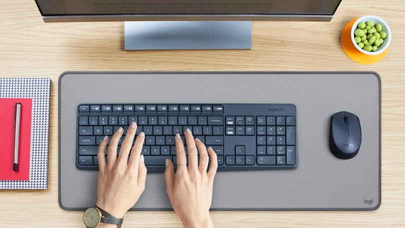 Combo Bàn phím + Chuột không dây Logitech MK235