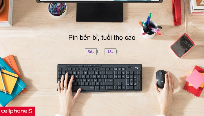 Pin có thể sử dụng với thời gian dài, tuổi thọ sản phẩm cao, bền bỉ