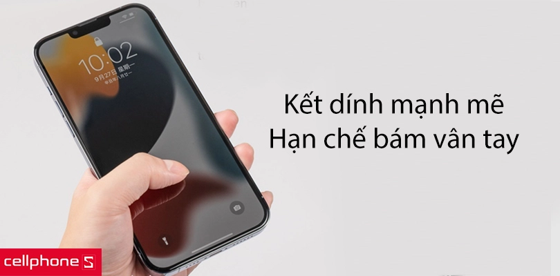 Dán cường lực iPhone 13 Pro Max - Hoda chống tia sáng xanh