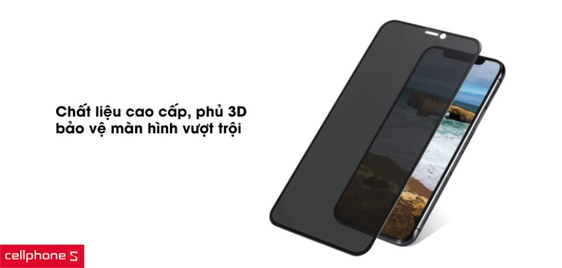 Dán cường lực chống nhìn trộm iPhone 13 / 13 Pro ANANK