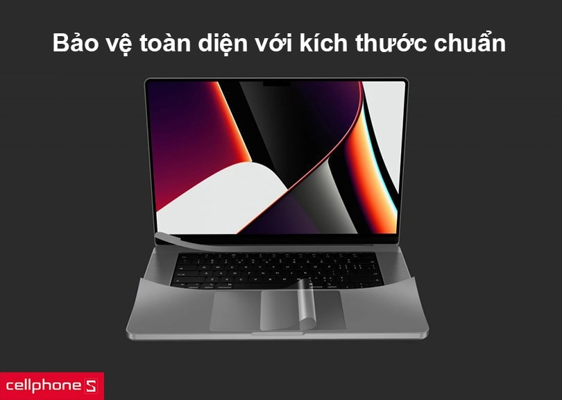 Bộ dán Full Macbook Pro 14 inch Innostyle 6 in 1