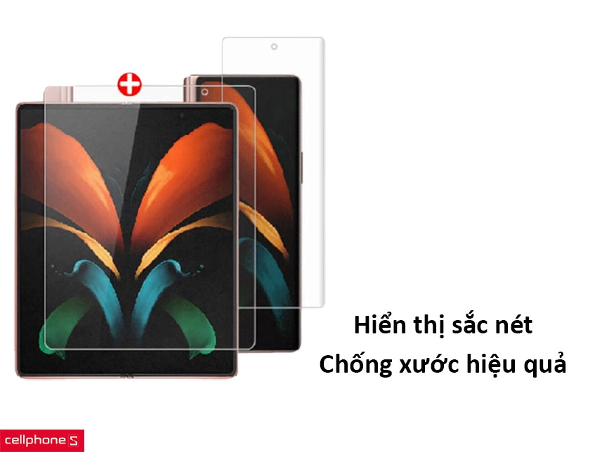 Bộ dán PPF full Samsung Galaxy Z Fold 3 4 in 1