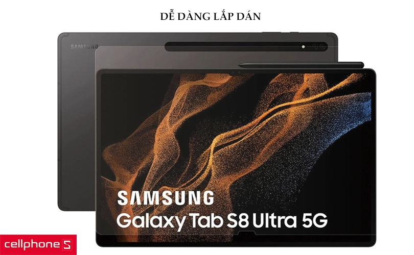 Dán chống va đập Zeelot Samsung Galaxy Tab S8 Ultra Full